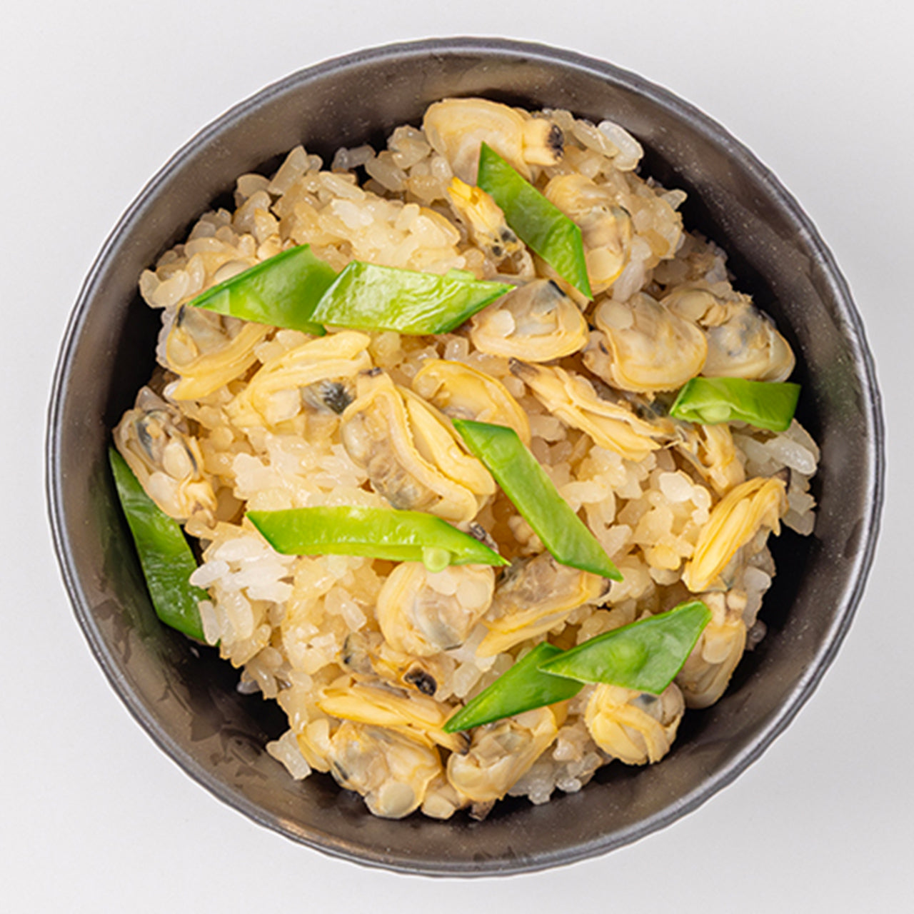 【彩りご飯】「小腹めし」あさりと新生姜ご飯