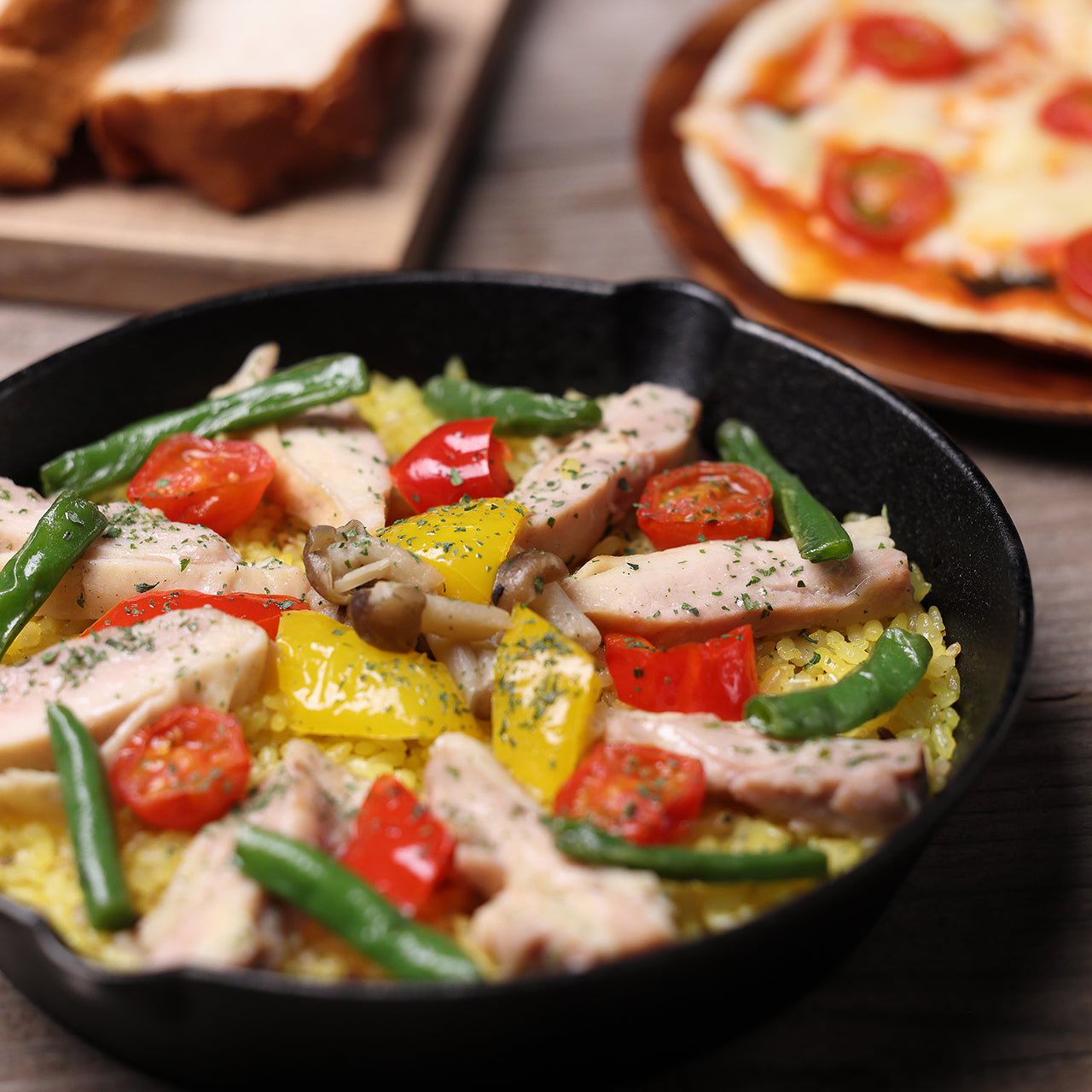 チキンパエリア バレンシアーナ【+十六穀米】